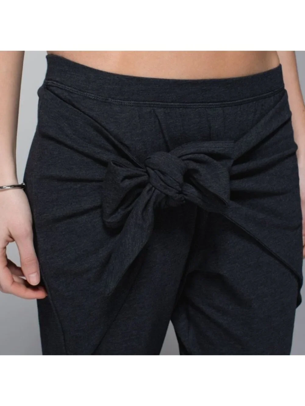 Lululemon Tie One On Pant Heathered Black